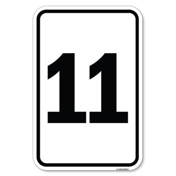 Safety Sign, 12 in Height, Aluminum, 18 in Length, 22911